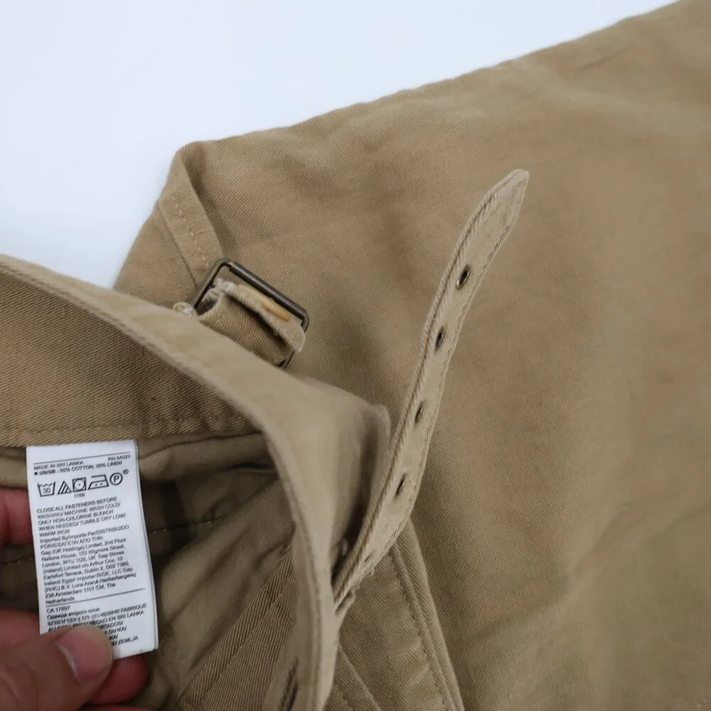 Banana Republic Gurkha Pants Women's 8 L30 Safari Heritage Explorer Cotton Linen